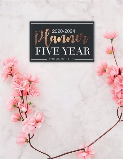 2020-2024 Five Year Planner for 60 Months: Five Year Planner 60 Months Calendar and Organizer Monthly Planner with Holidays. Plan and schedule your ne (Paperback)