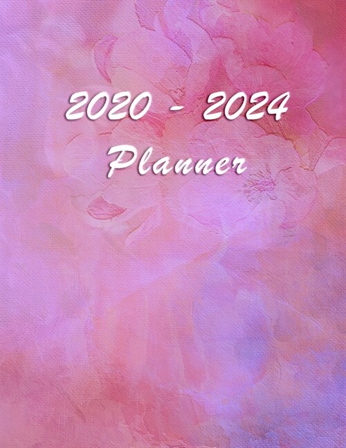 2020 - 2024 - Five Year Planner: Agenda for the next 5 Years - Monthly Schedule Organizer - Appointment, Notebook, Contact List, Important date, Month (Paperback)