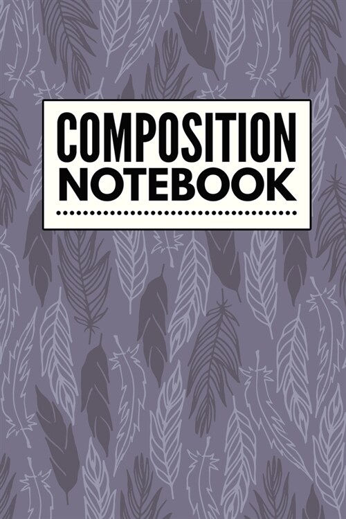 Composition Notebook: College Ruled 6 x 9 Writing Notes Journal, Office, Kids, School and college student. (Paperback)