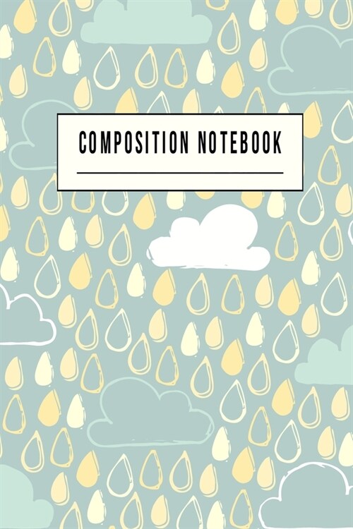 Composition Notebook: College Ruled 6 x 9 Writing Notes Journal, Office, Kids, School and college student. (Paperback)