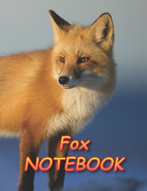 Fox NOTEBOOK: Notebooks and Journals 110 pages (8.5x11) (Paperback)