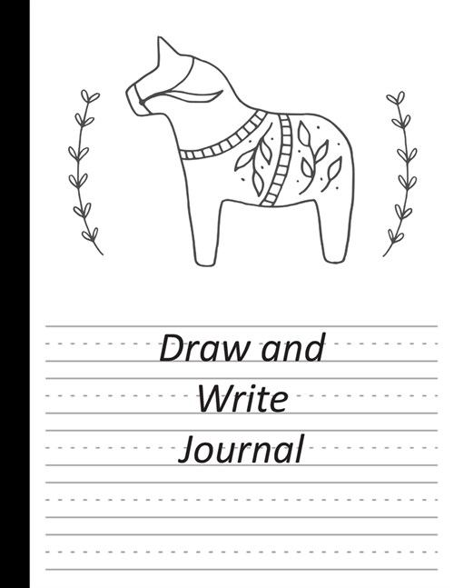 Draw and Write Journal: Awesome Draw And Write Journal For Creative Kids Rapping Paper Cover (Paperback)