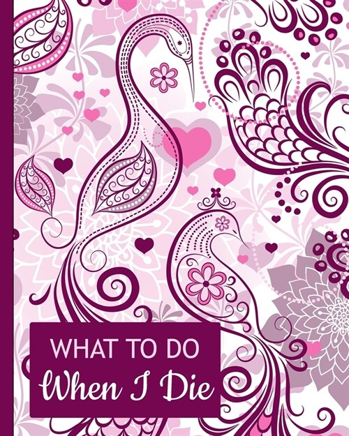 What To Do When I Die: Guided Pre-Death Planner and Organizer to Record All Essential Information for Your Family (Paperback)