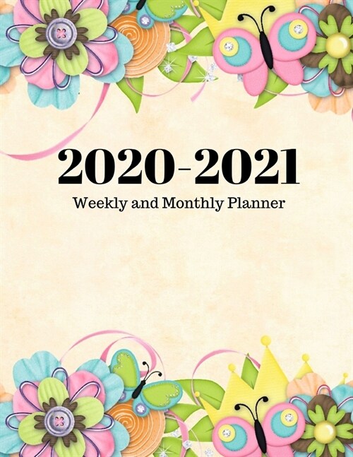 2020-2021 Weekly and Monthly Planner: 30 Dec, 2019 to Dec 31, 2021 Weekly & Monthly View Planner + Calendar Scheldule + Floral ....December 2021 (Paperback)