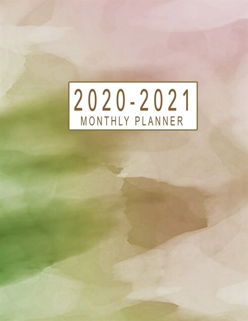 2020-2021 Monthly Planner: 2020-2021 Two Year Planner Monthly Jan 2020 - Dec 2021 2 Year Monthly Planner Calendar Schedule Organizer January 2020 (Paperback)