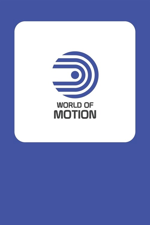 World of Motion: Composition Notebook, Retro EPCOT Center Journal with White Soft Cover, 200 Blank Lined Pages (6x9) (Paperback)