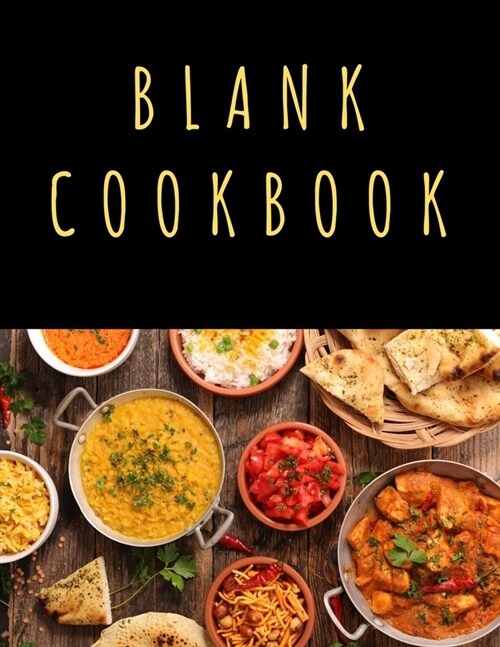 Blank Cookbook: : Recipe Keepsake To Write In (Paperback)