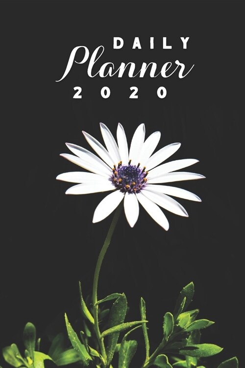 Daily Planner 2020: Daisy Flower Gardening 52 Weeks 365 Day Daily Planner for Year 2020 6x9 Everyday Organizer Monday to Sunday Flower G (Paperback)