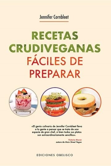 Recetas Crudiveganas Faciles de Preparar (Paperback)