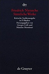 Samtliche Werke (15 Baden): Kritische Studienausgabe in 15 Banden (German, Paperback) (3rd)
