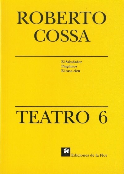 Teatro 6 / Play (Paperback)