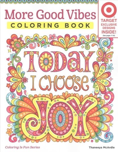 More Good Vibes Coloring Book - Target Exclusive (Paperback, CLR, CSM)