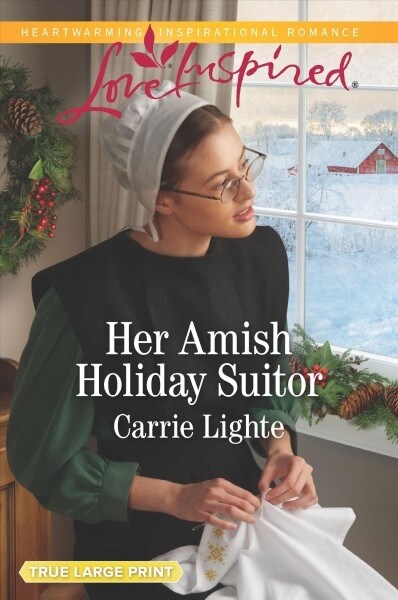 Her Amish Holiday Suitor (Paperback, LGR, Original)