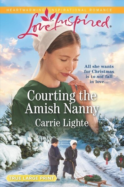 Courting the Amish Nanny (Paperback, LGR, Original)