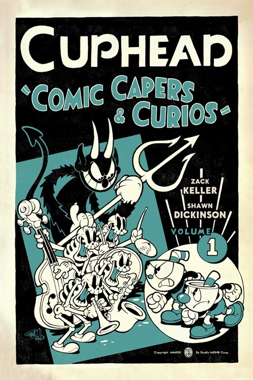 [중고] Cuphead Volume 1: Comic Capers & Curios (Paperback)