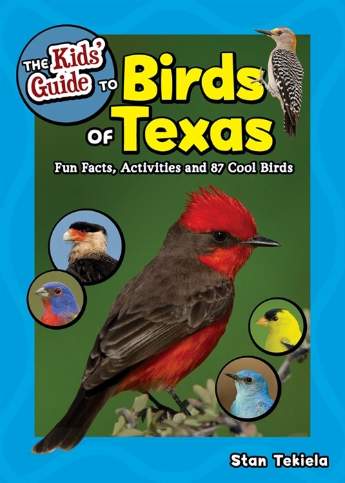 The Kids Guide to Birds of Texas: Fun Facts, Activities and 90 Cool Birds (Paperback)