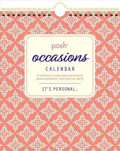 Posh: Occasions Calendar (Other)