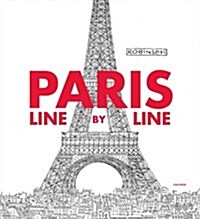 [중고] Paris, Line by Line (Hardcover)