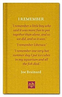 I Remember (Hardcover)