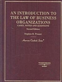 An Introduction to the Law of Business Organizations (Hardcover, 2nd)