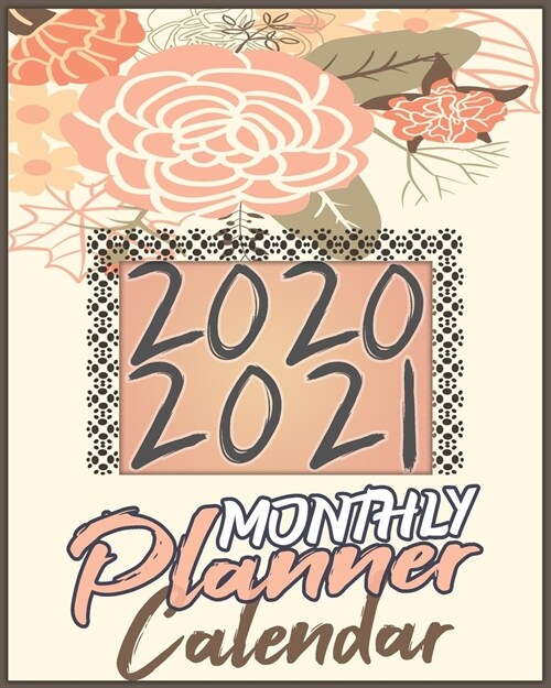 2020-2021 Monthly Planner: Blue Sky 8x10inch 2 Years Monthly Planner Calendar Schedule Organizer From January 1,2020 to December 31,2021 (24 Mont (Paperback)