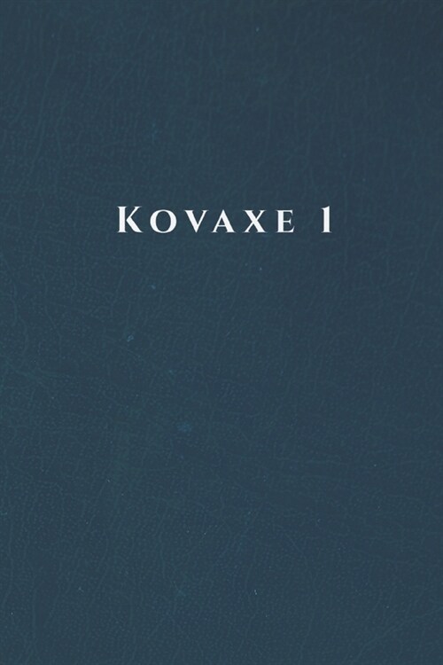 Kovaxe 1 (Paperback)