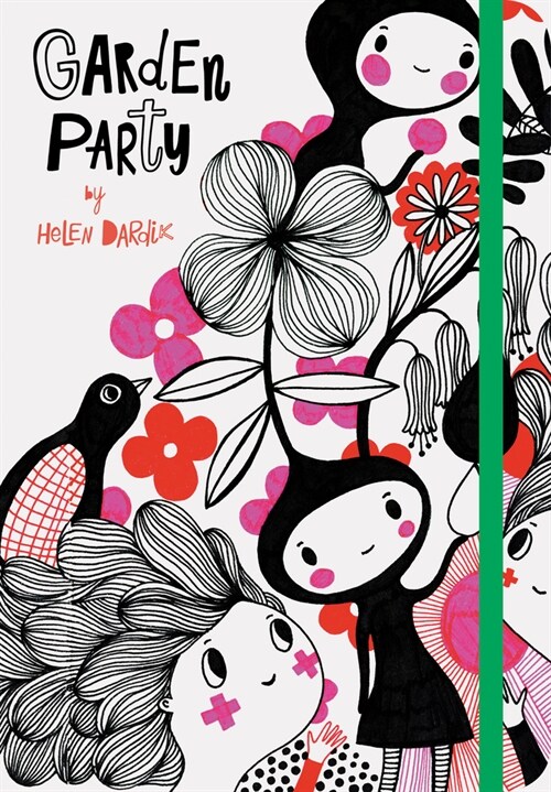 Garden Party: (nature Themed Whimsical Book for Girls and Women, Beautiful Illustration and Quote Book) (Hardcover)
