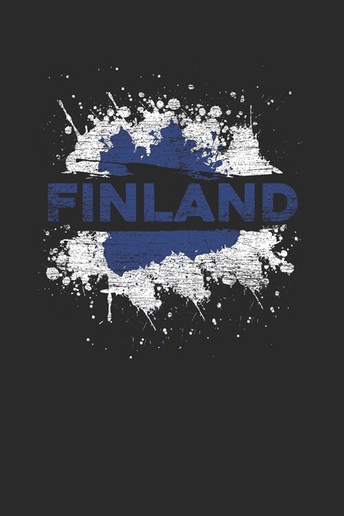 Finland: Blank Lined Notebook (6 x 9 - 120 pages) Finland Themed Notebook for Gift / Daily Activity Journals / Diary (Paperback)