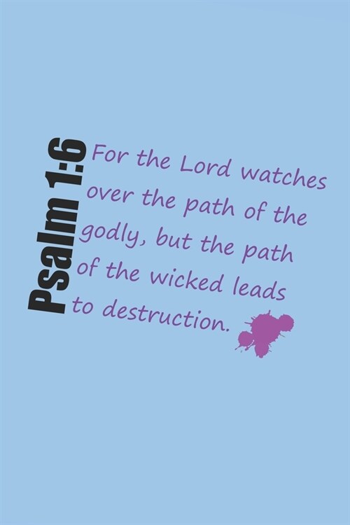 Psalm 1: 6: Vision Book (Paperback)