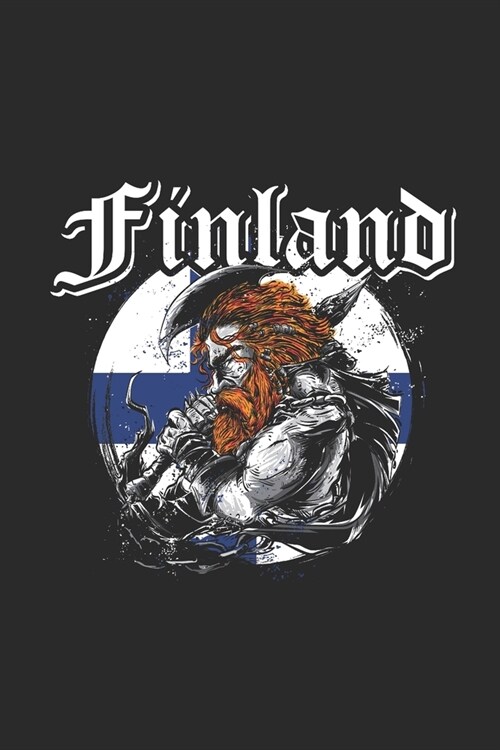 Finland Viking: Dotted Bullet Notebook (6 x 9 - 120 pages) Finland Themed Notebook for Gift / Daily Activity Journals / Diary (Paperback)