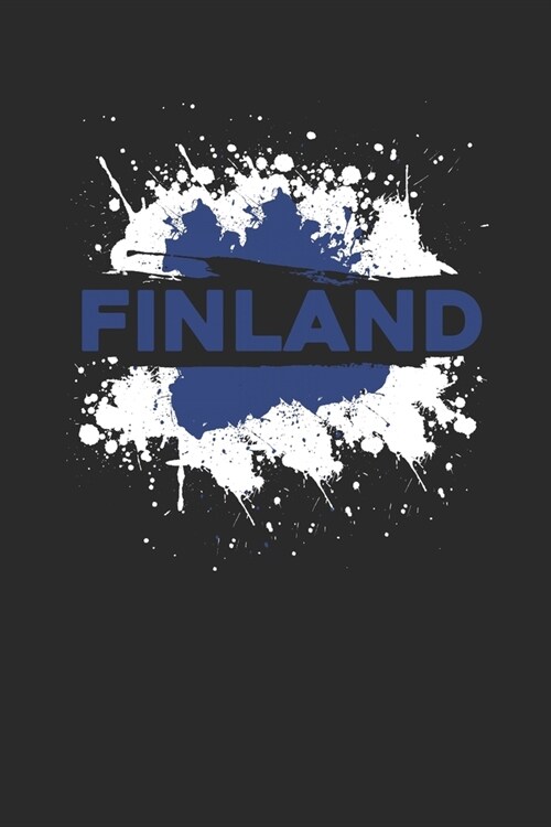 Finland: Dotted Bullet Notebook (6 x 9 - 120 pages) Finland Themed Notebook for Gift / Daily Activity Journals / Diary (Paperback)