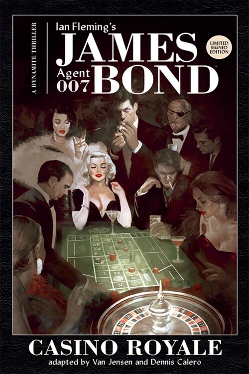 James Bond: Casino Royale Signed by Van Jensen (Hardcover)