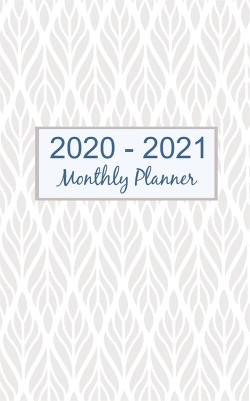 2020 - 2021 Monthly Planner: Ethnic Floral 2020 Art Wall Calendar (Paperback)