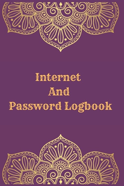 Internet And Password Logbook: Vol 12 Password Keeper Notebook Organizer Small Notebook For Passwords Journal Username and Password Notebooks Logbook (Paperback)