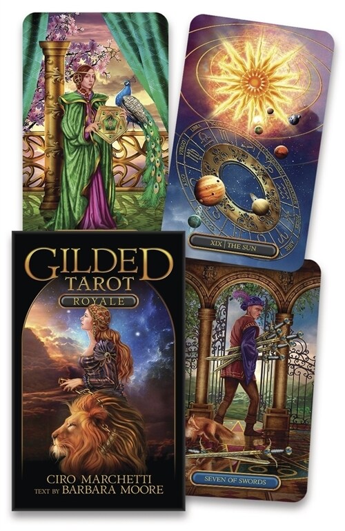 Gilded Tarot Royale Deck (Tarot Cards + Booklet)