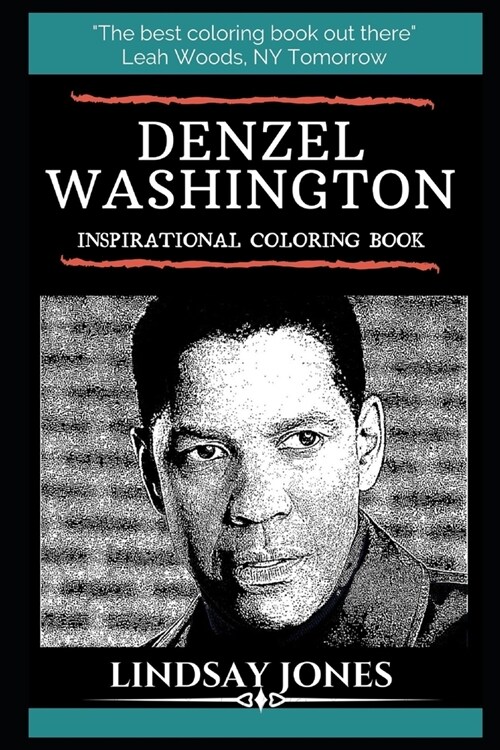 Denzel Washington Inspirational Coloring Book (Paperback)