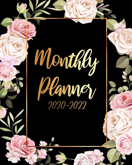 2020-2022 Monthly Planner: Pink Flower Cute Business Planners Five Year Journal 36 Months Calendar Agenda Schedule Organizer January 2020 to Dece (Paperback)