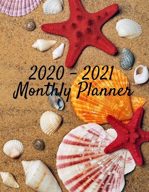 2020 - 2021 Monthly Planner: 24 Month Agenda Planner - Two Year Calendar Planner - January 2020 to December 2021 Monthly Calendar Planner, 8.5 x 1 (Paperback)