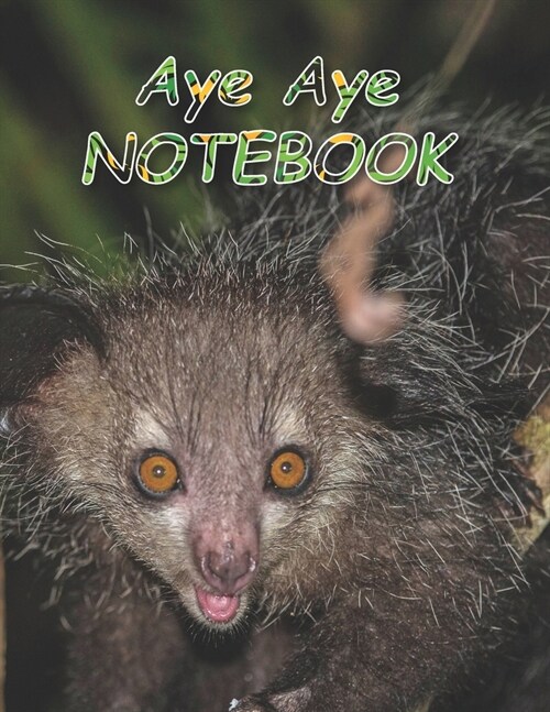 Aye Aye NOTEBOOK: notebooks and journals 110 pages (8.5x11) (Paperback)