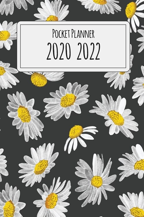 2020-2022 Pocket Planner: Vintage Daisy, Three Year Calendar, 36-Month Pocket Monthly Agenda Planner with Holiday (Paperback)