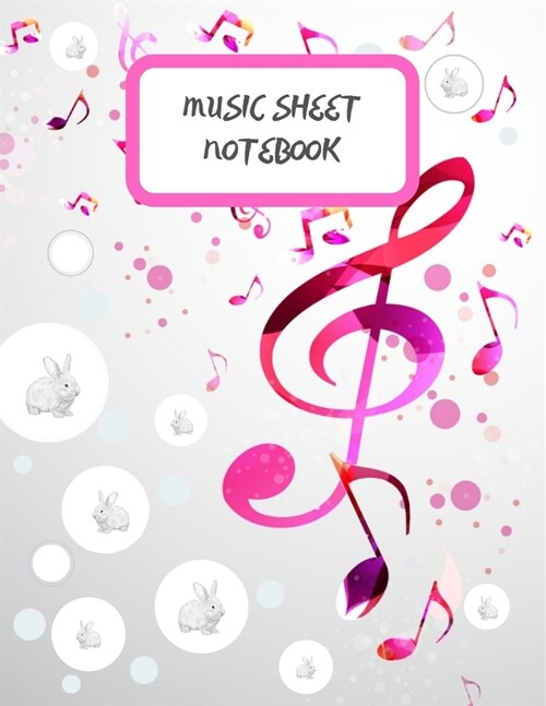 Music Sheet Notebook (Paperback)