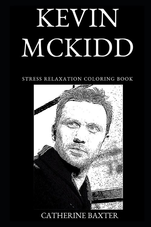 Kevin McKidd Stress Relaxation Coloring Book (Paperback)