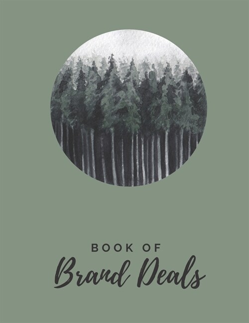 Book of Brand Deals: Keep Track of Your Paid Sponsorships & Reviews - Influencer Logbook for Income & Followers - Blogger, Streamer, Vlogge (Paperback)