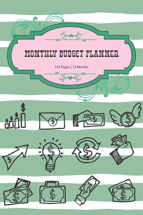 Monthly Budget Planner: Monthly & Weekly Budget Planner Expense Overview - Budget Planning - 142 Pages 6x9in (Paperback)