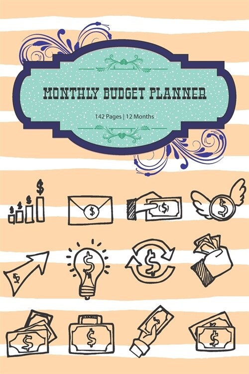 Monthly Budget Planner: Monthly & Weekly Budget Planner Expense Overview - Budget Planning - 142 Pages 6x9in (Paperback)