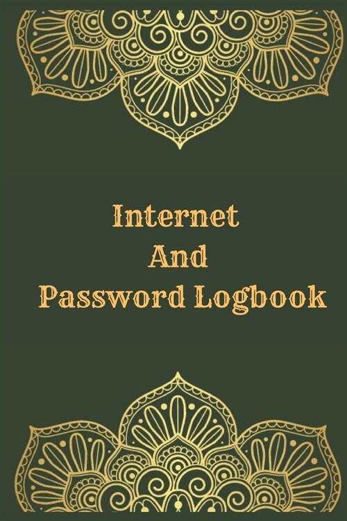 Internet And Password Logbook: Vol 5 Password Keeper Notebook Organizer Small Notebook For Passwords Journal Username and Password Notebooks Logbook (Paperback)