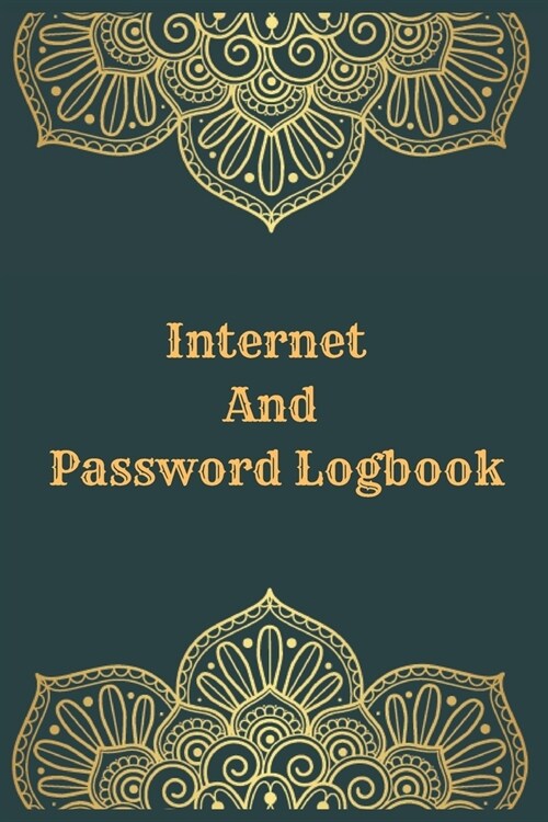 Internet And Password Logbook: Vol 7 Password Keeper Notebook Organizer Small Notebook For Passwords Journal Username and Password Notebooks Logbook (Paperback)