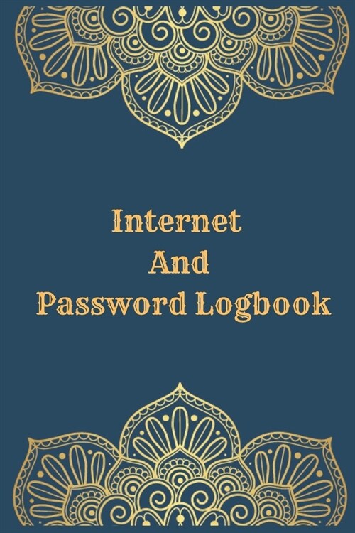 Internet And Password Logbook: Vol 9 Password Keeper Notebook Organizer Small Notebook For Passwords Journal Username and Password Notebooks Logbook (Paperback)