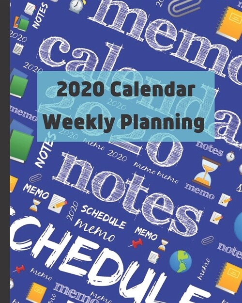 2020 Calendar: Weekly planning (Paperback)