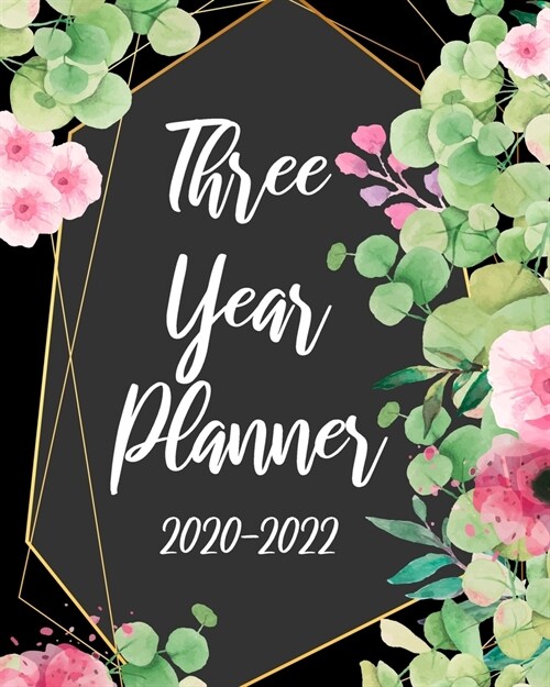 Three Year Planner 2020-2022: Beauty Nature Business Planners Five Year Journal 36 Months Calendar Agenda Schedule Organizer January 2020 to Decembe (Paperback)